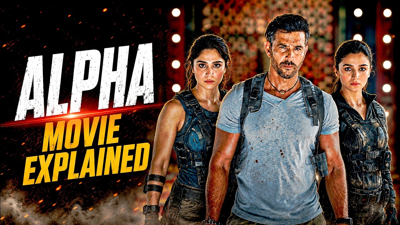 Alpha Movie Explained In HINDI |  Story | Alpha (2026) Film Story In HINDI |YRF Spy Universe Explain