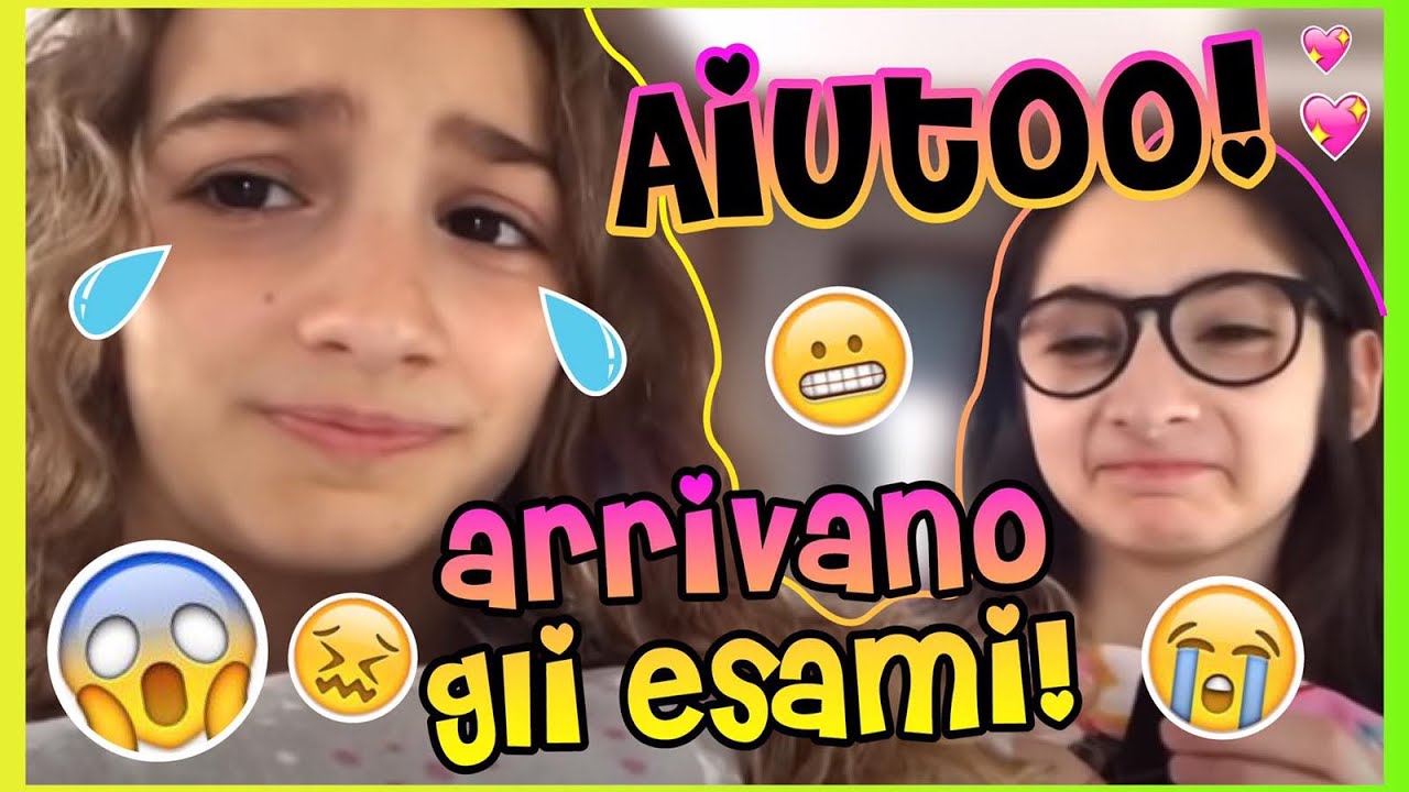 AIUTOO!!!ARRIVANO GLI ESAMI!!!😱By Letizia,Irene,Camilla,Martina. Le ginnaste del CSB