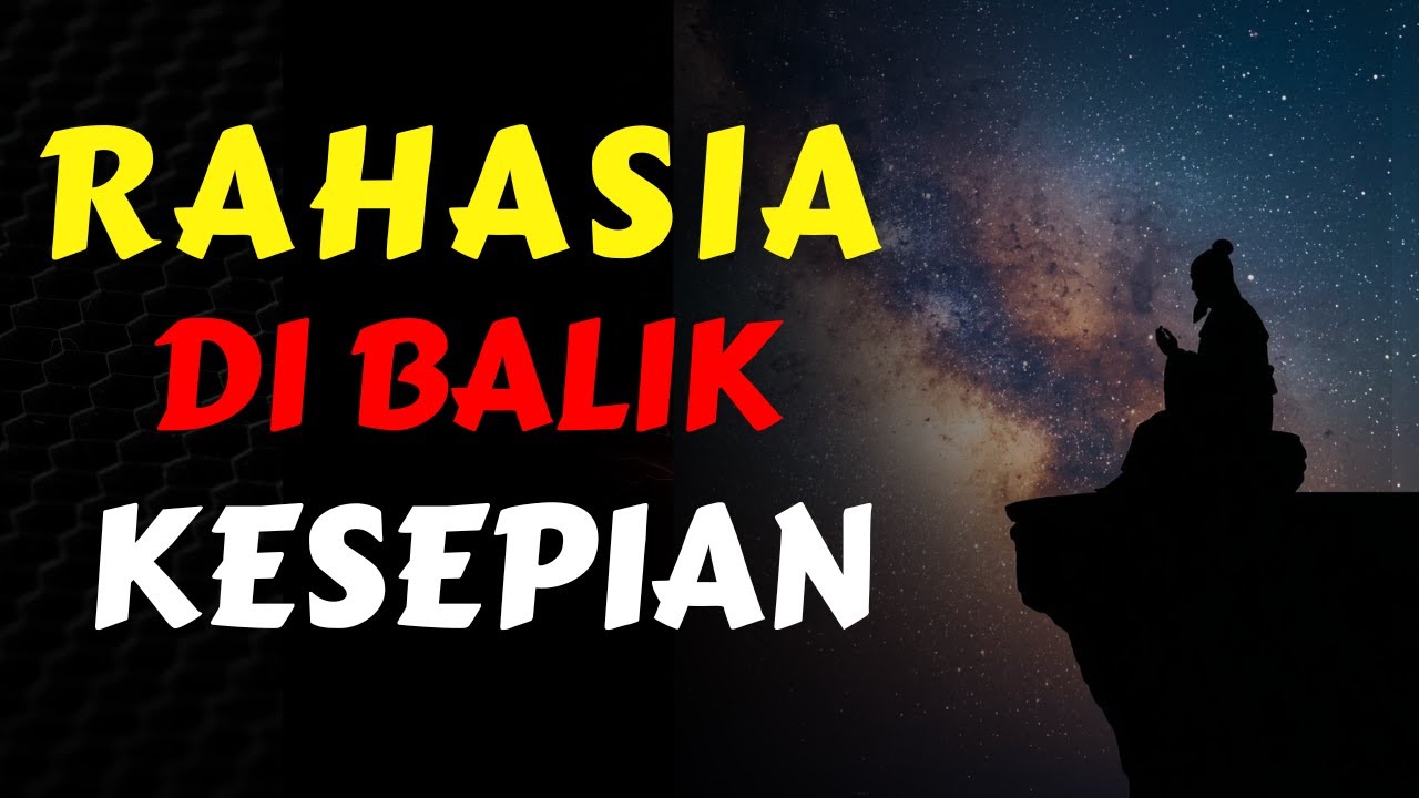 Belajar hidup tanpa orang lain: Mengapa Tuhan Membuatmu Sendiri? Rahasia Energi di Balik Kesepian