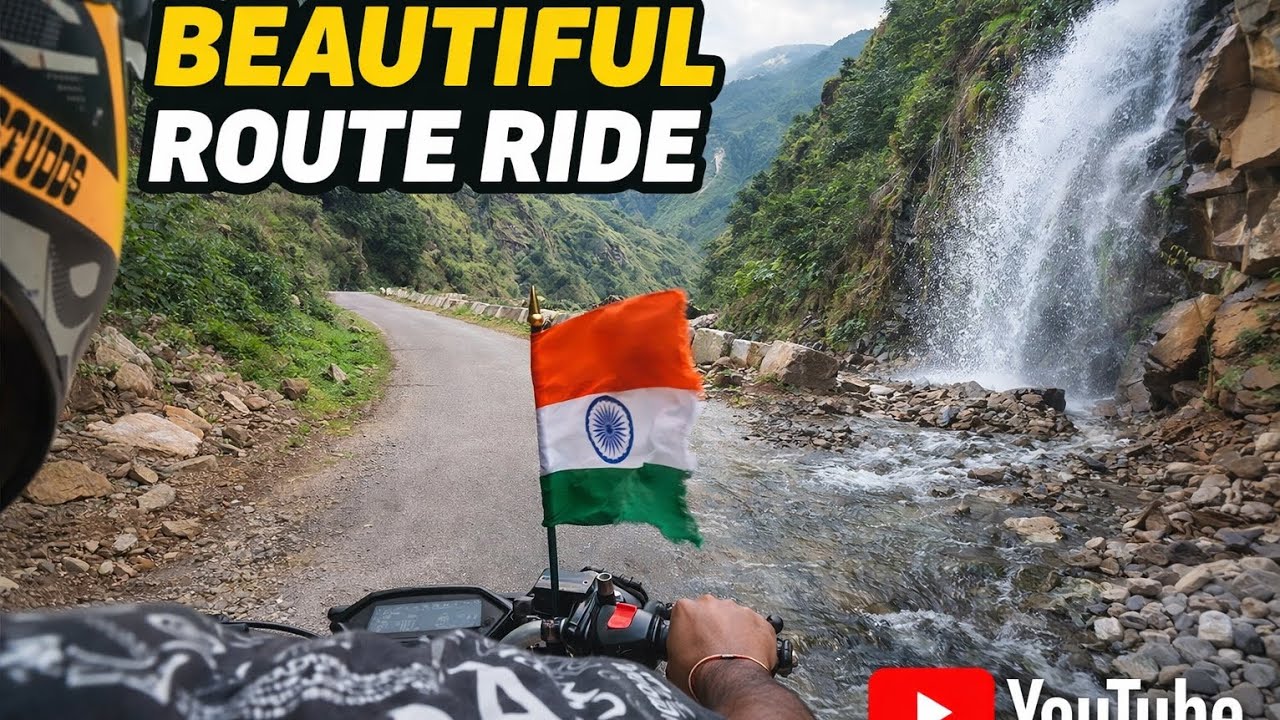 Beautiful New route Ride 