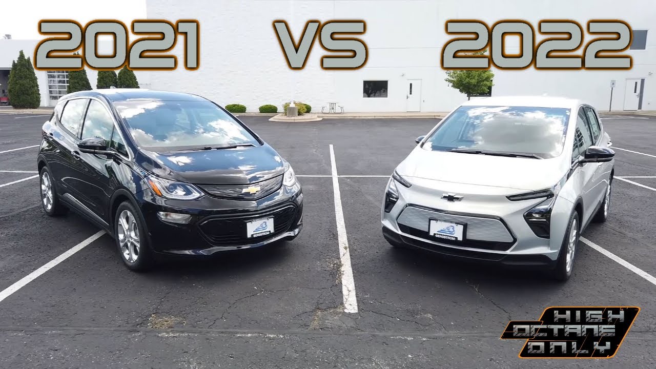 2021 Chevrolet Bolt EV vs 2022 Chevrolet Bolt EV