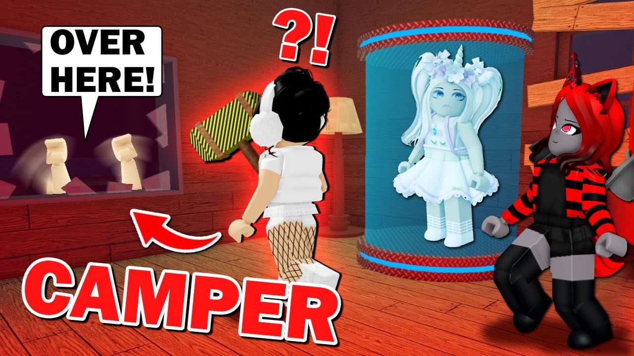 TRICKING The CAMPER In Flee The Facility! (Roblox)