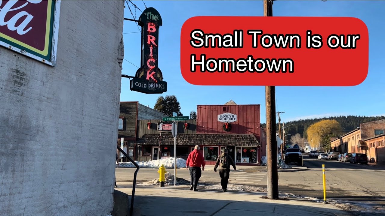 Roslyn WA: Walk Through our SMALL TOWN & Historic Cemetery #roslyn #smalltown  #cemetery