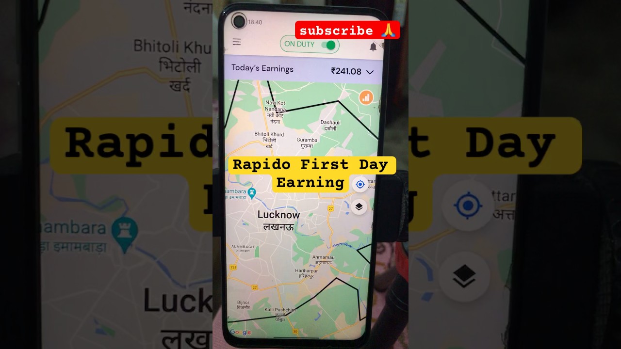 Rapido Captain Earning | Rapido Bike Taxi #shorts #viral #shortvideo #trending #ytshorts #rapido