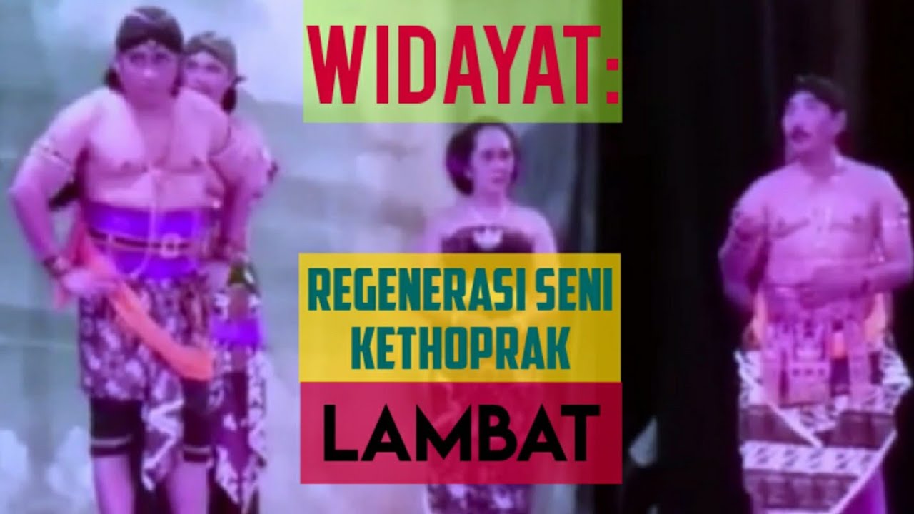 Widayat Kritisi Seni Kethoprak