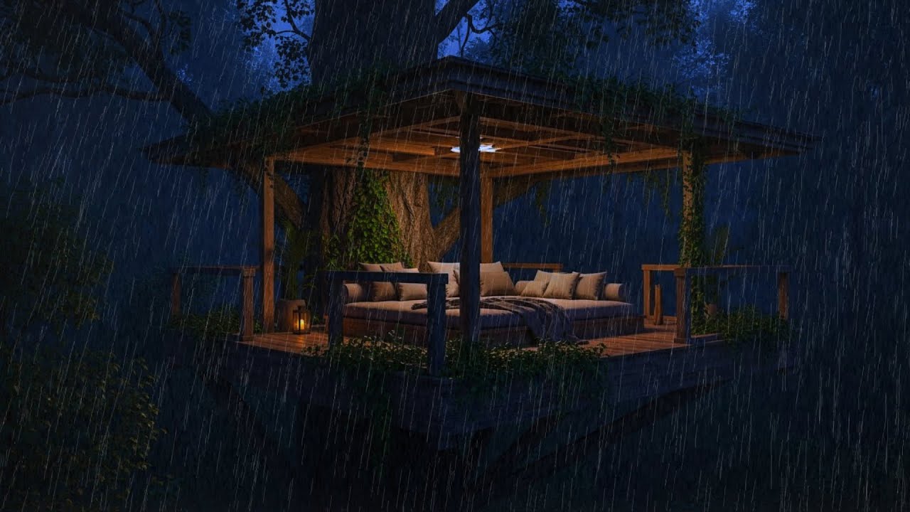 &ldquo;Soft Rain on a Warm Gazebo | NO ADS | Relaxing Rain Sounds for Deep Sleep & Meditation&rdquo;
