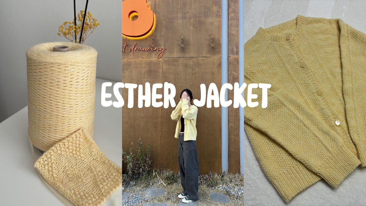 Vlog | ep.21 에스더 자켓 Esther Jacket 뜨개로그🧶