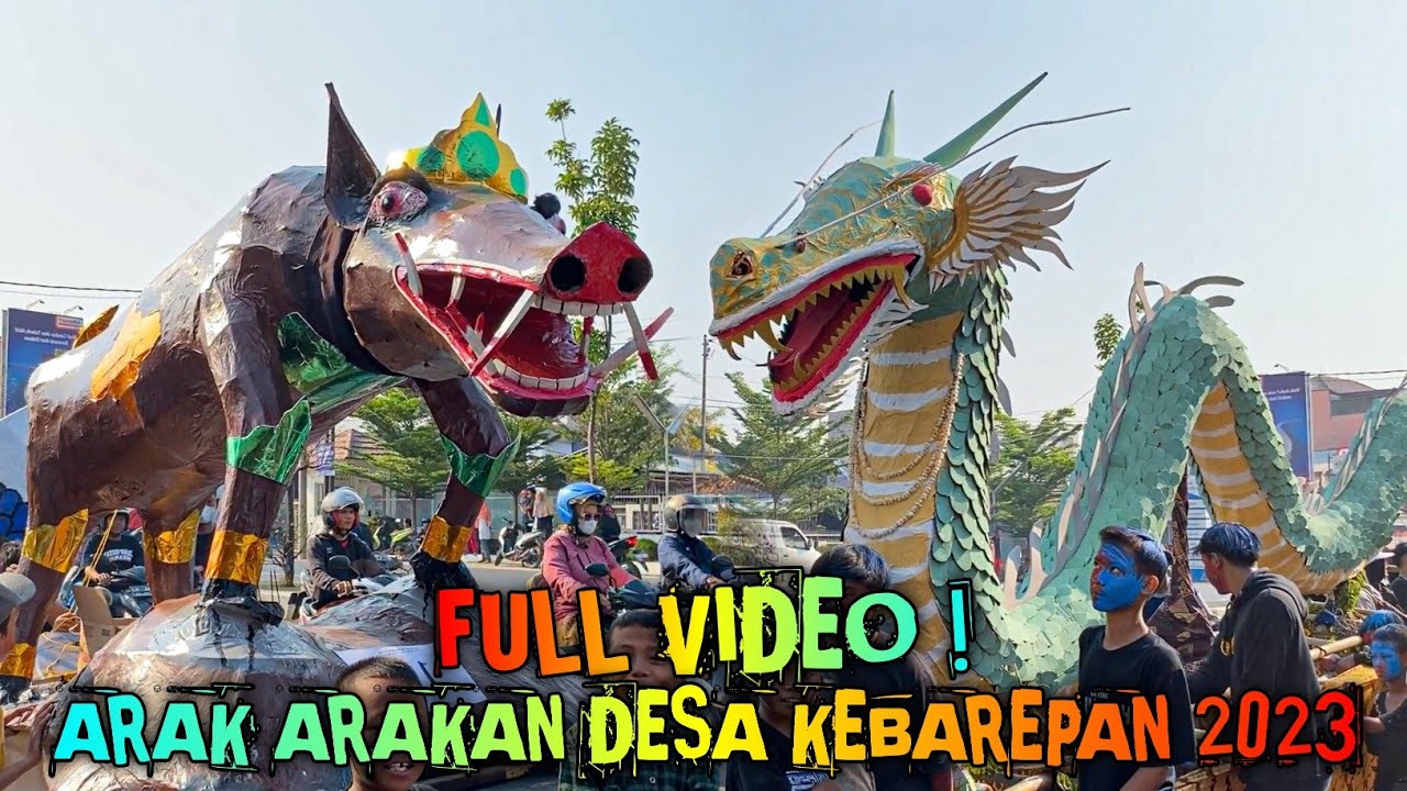 Full Karnaval KEBAREPAN 2023❗️Sedekah Bumi Desa KEBAREPAN Cirebon