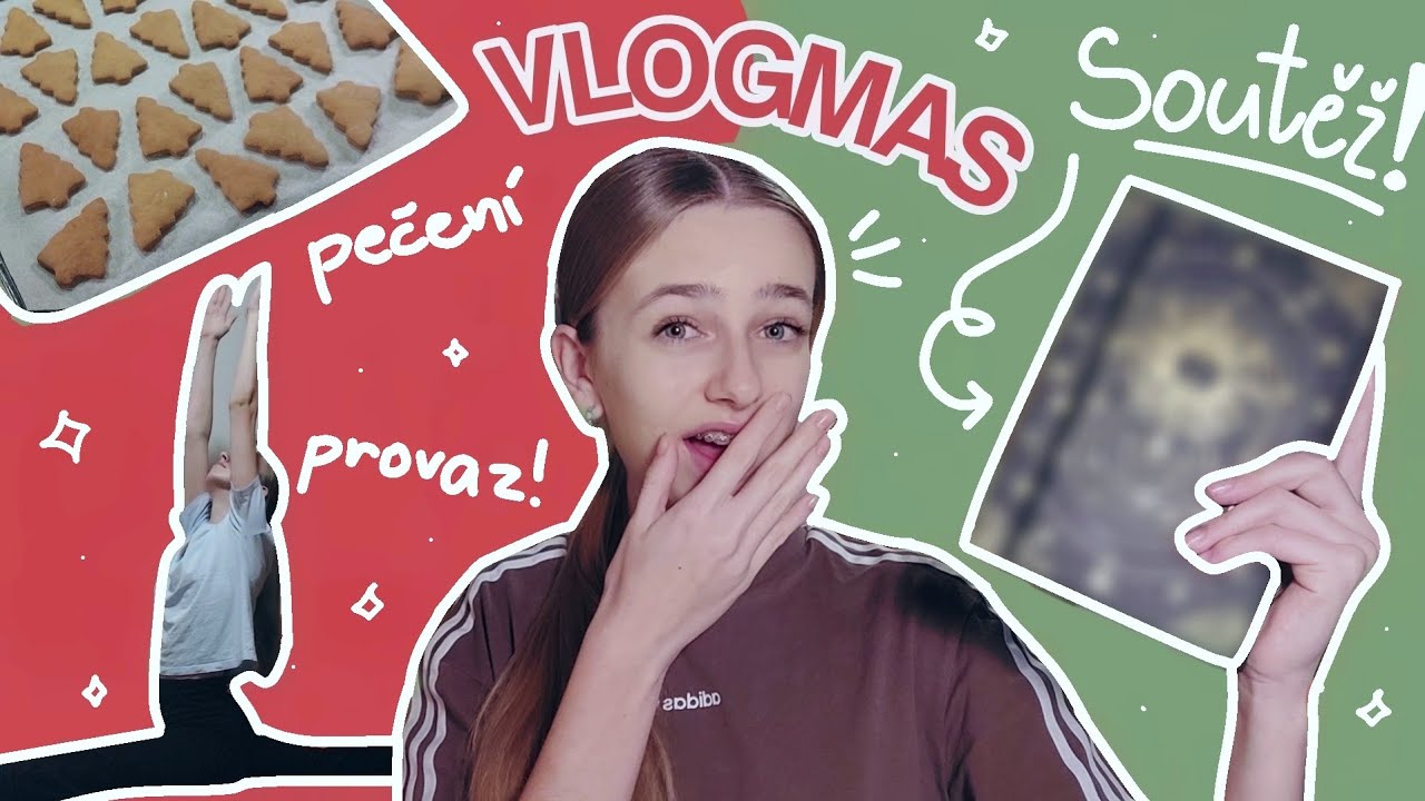 VLOGMAS + SOUTĚŽ✨️ | DIY, nákupy, pečení, provaz... (valakarol)