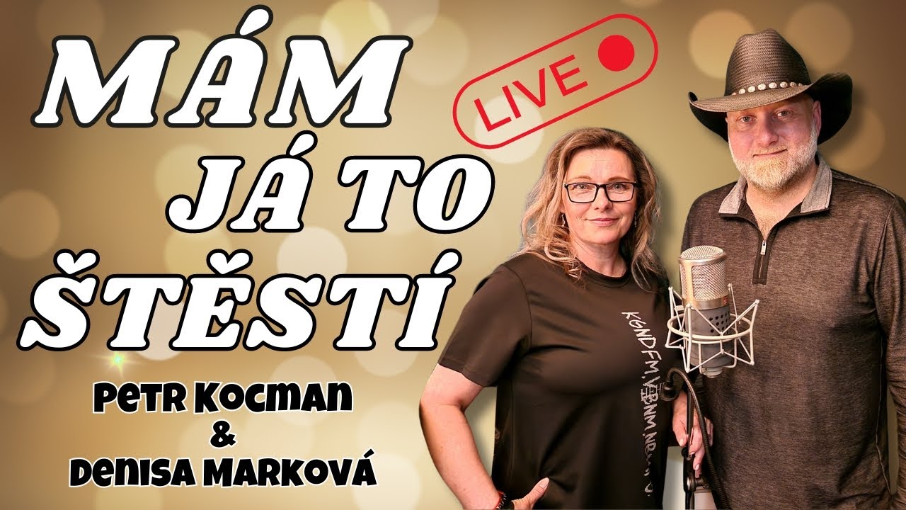 Mám já to štěstí (Live): Nezapomenutelný duet Petra Kocmana a Denisy Markové! 🎤✨