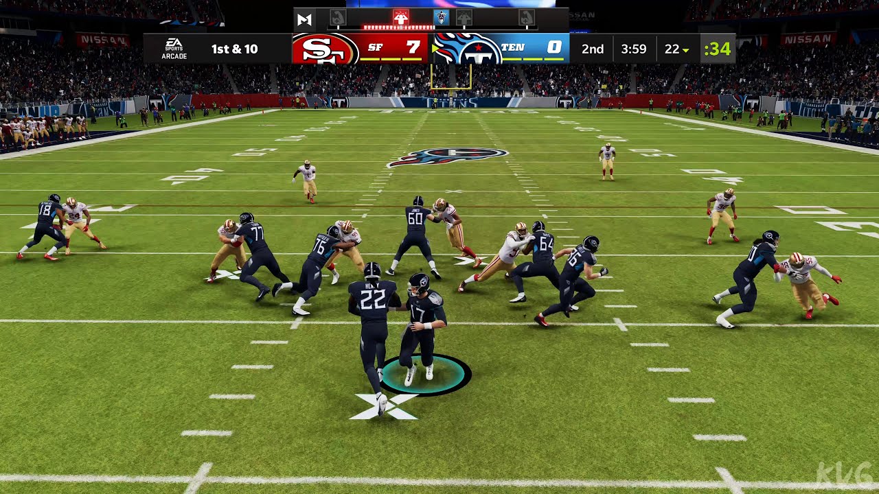 Madden NFL 22 - San Francisco 49ers ​vs Tennessee Titans ​- Gameplay (PS5 UHD) [4K60FPS]