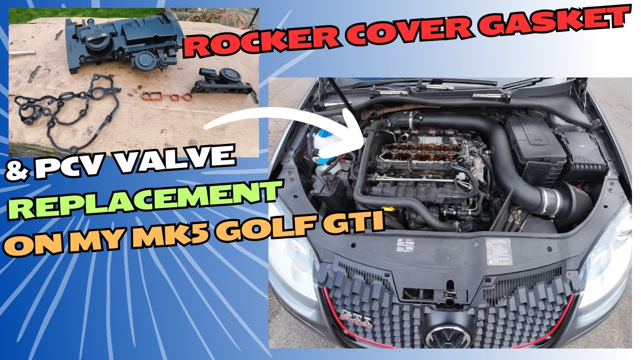 Замена прокладки клапанной крышки и клапана PCV для Golf GTI Mk5