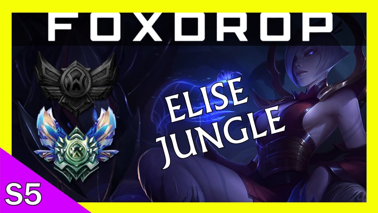 Unranked to Diamond - Blood Moon ELISE Jungle - Full Game Commentary