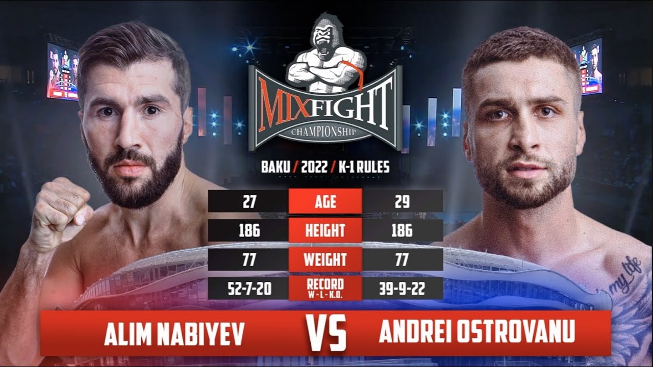 Alim Nabiyev (Azerbaijan) Vs. Andrei Ostrovanu (Romania) - MFC Full Fight | Baku 2022