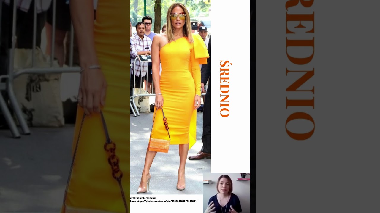Dlaczego Ż&oacute;łć Topazowa To Niewłaściwy Kolor Dla Jennifer Lopez &ndash; Ciemnej Jesieni? 😯 #shorts