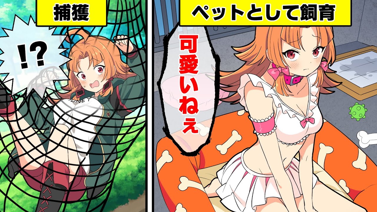 あらゆる生き物をペットにする男...「人間コレクター」に捕まるとどうなるのか？ 【漫画】【アニメ】