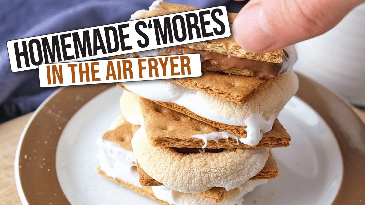 Air Fryer S'mores [Quick & Easy]