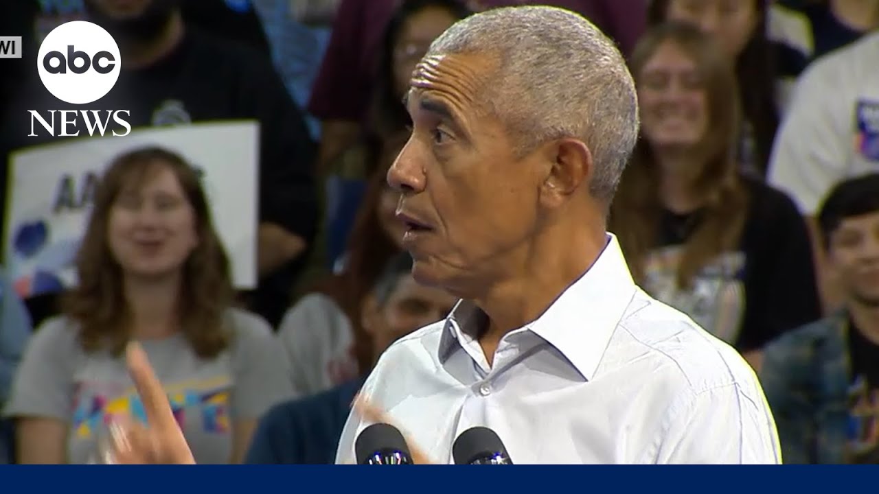 Obama goes after Trump for &lsquo;hawking merchandise,&rsquo; selling Bibles made in China