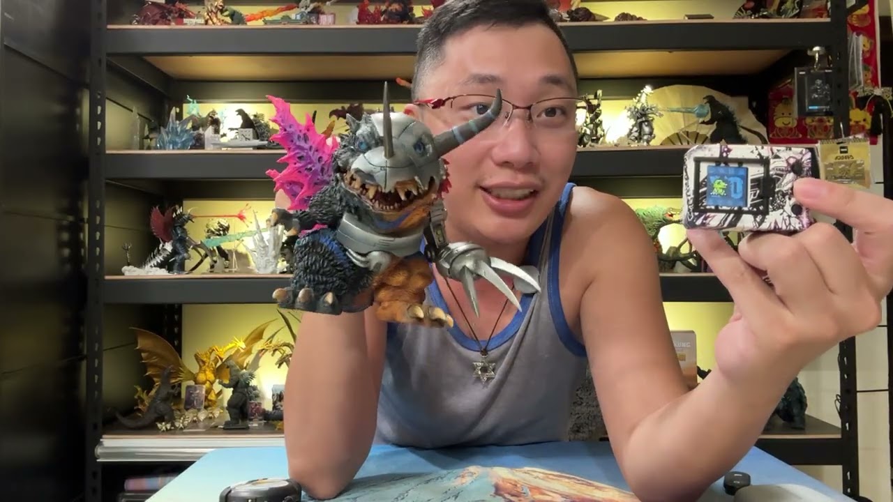 七年級生的兩大回憶(融合拉)~數碼寶貝聯名哥吉拉★機械暴龍獸G侵蝕模式★以及感謝乾爹贊助玩具一番賞最後賞