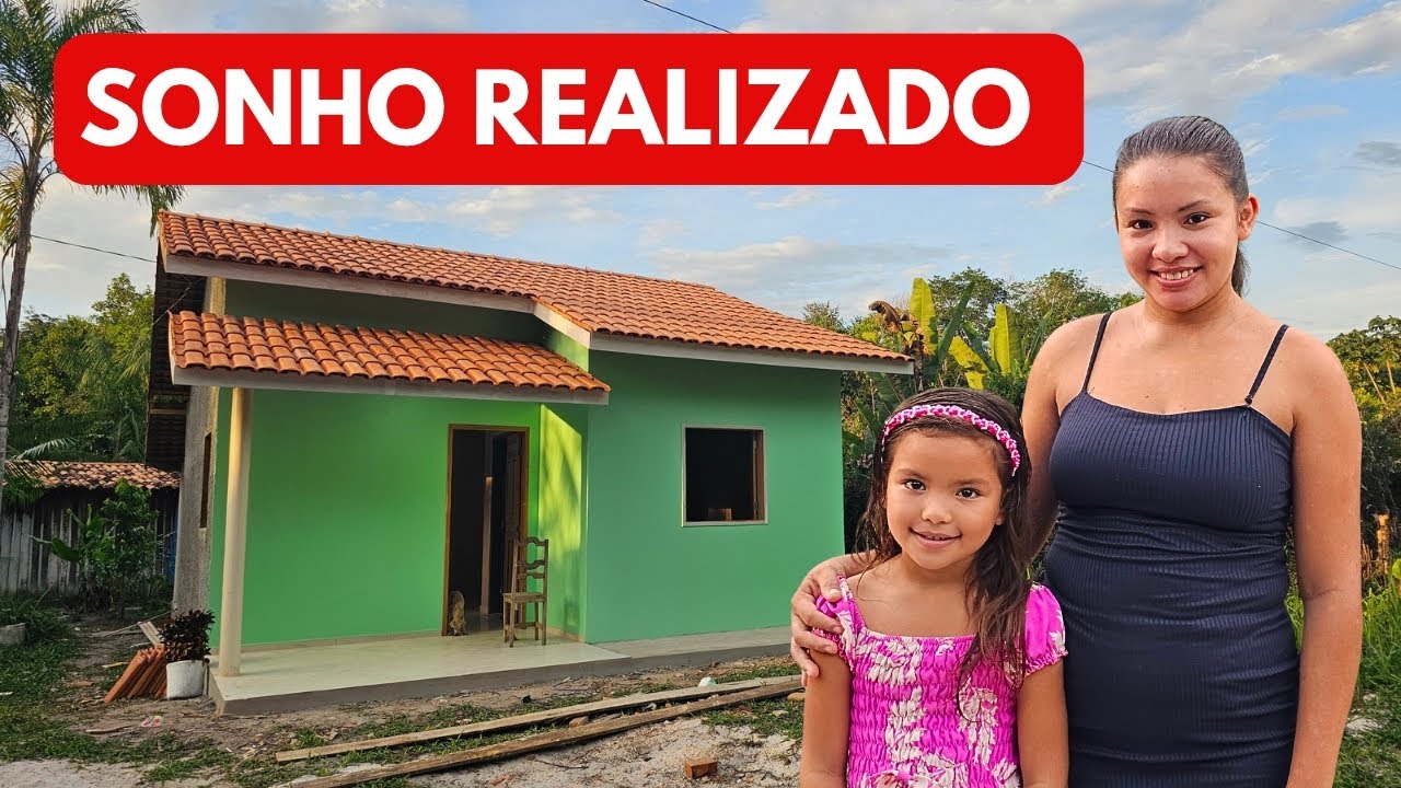 DAIELE MOSTRA COM EMO&Ccedil;&Atilde;O A SUA NOVA CASA❤️