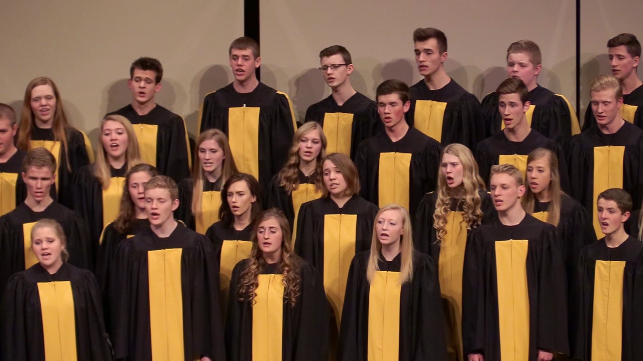 His Grace Will Lead Us Through Mary McDonald CCHS Concert Chorale and Chamber Singers Spring 2018