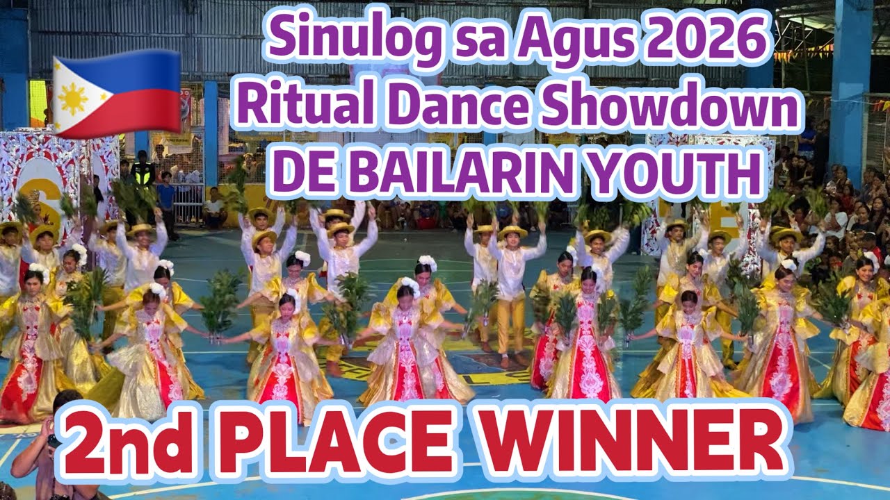 Sinulog sa Agus 2026 DE BAILARIN 2nd PLACE WINNER Festival Ritual Dance Showdown Agus Lapulapu Cebu 