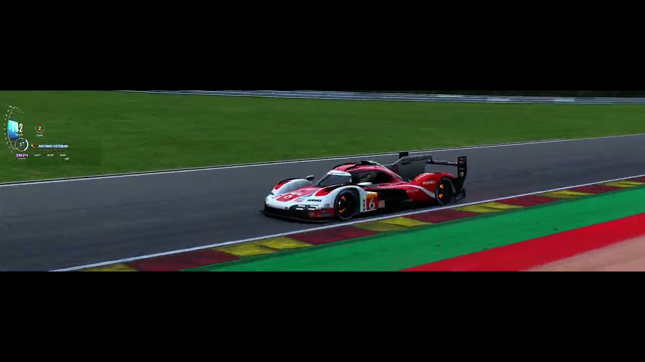 Le Mans Ultimate - Hypercar Porsche 963 - Spa Francorchamps