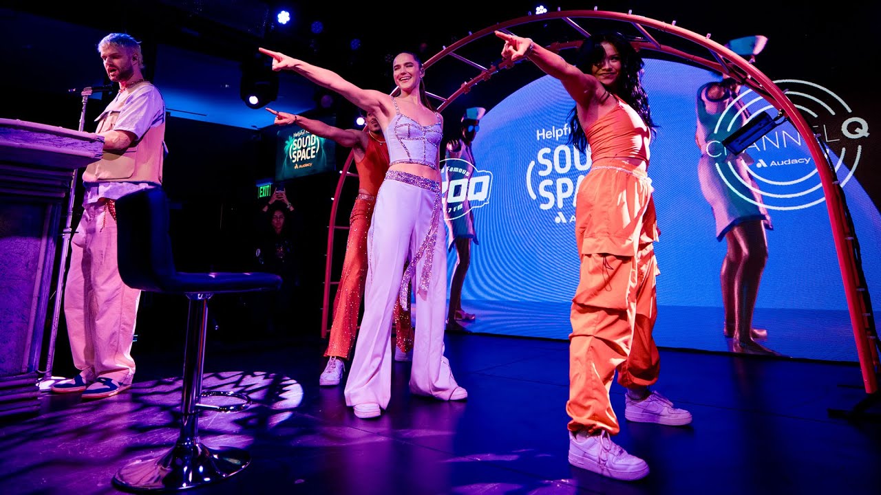 SOFI TUKKER performs live in the Helpful Honda Sound Space