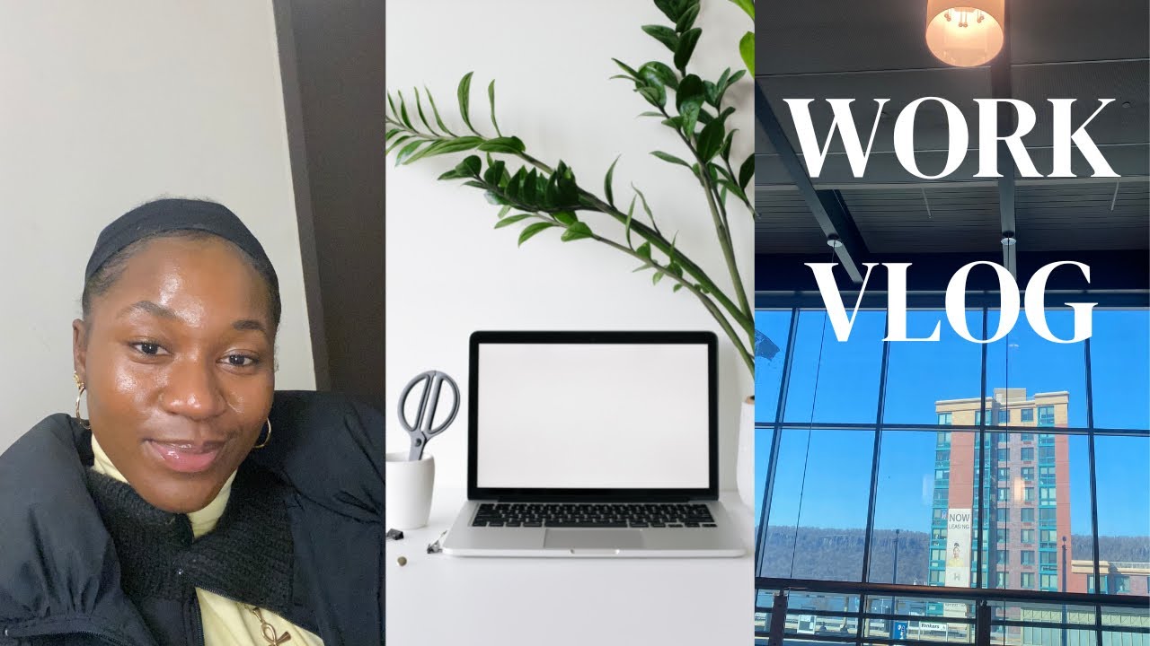 mini vlog: work day as a software engineer, black woman in tech, home workouts