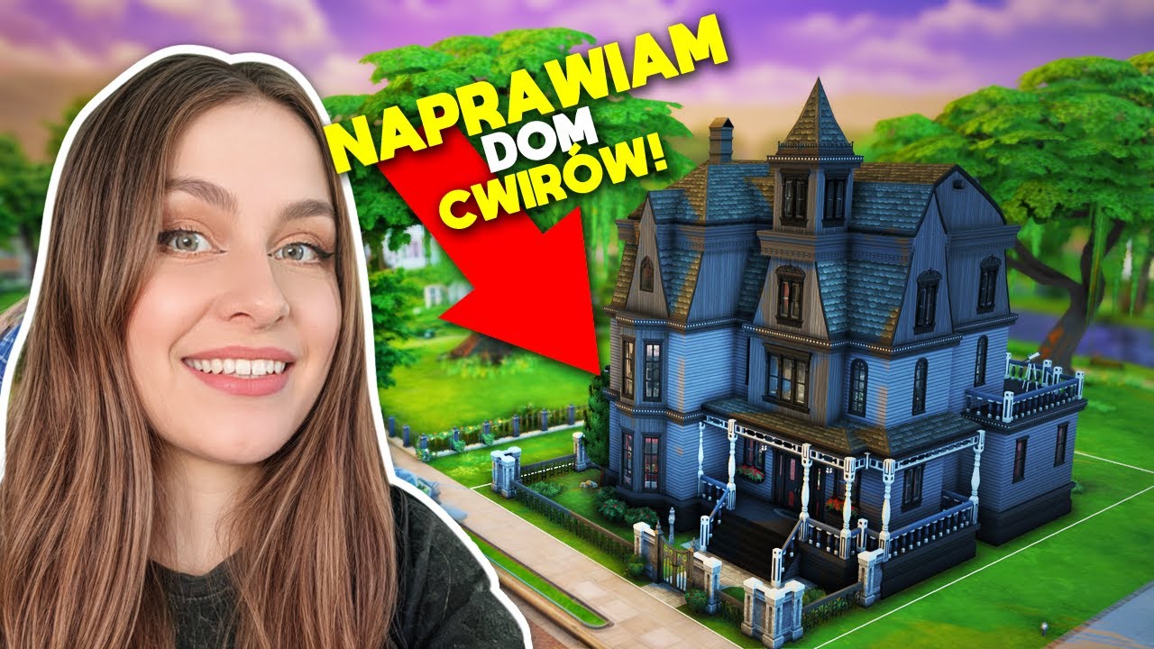 NAPRAWIAM NOWY DOM RODZINY ĆWIR z The Sims 4