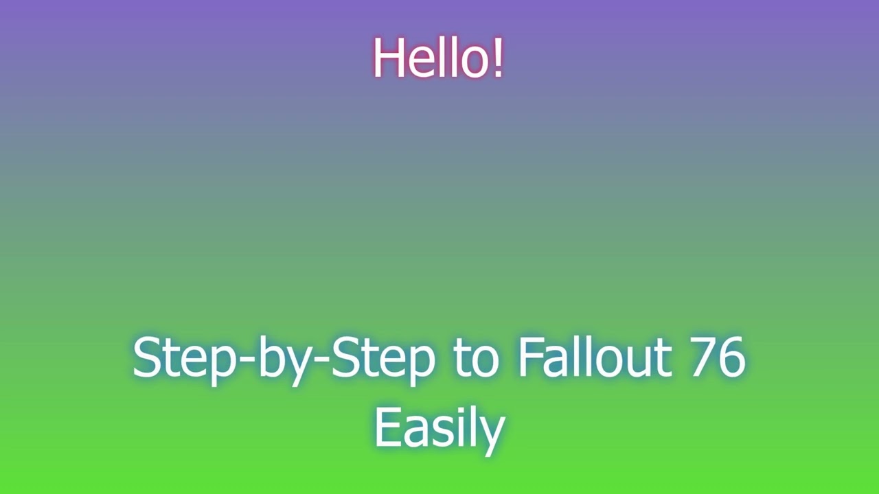 Fallout 76 AIM & WALLHACK ✅FREE DOWNLOAD✅HACK