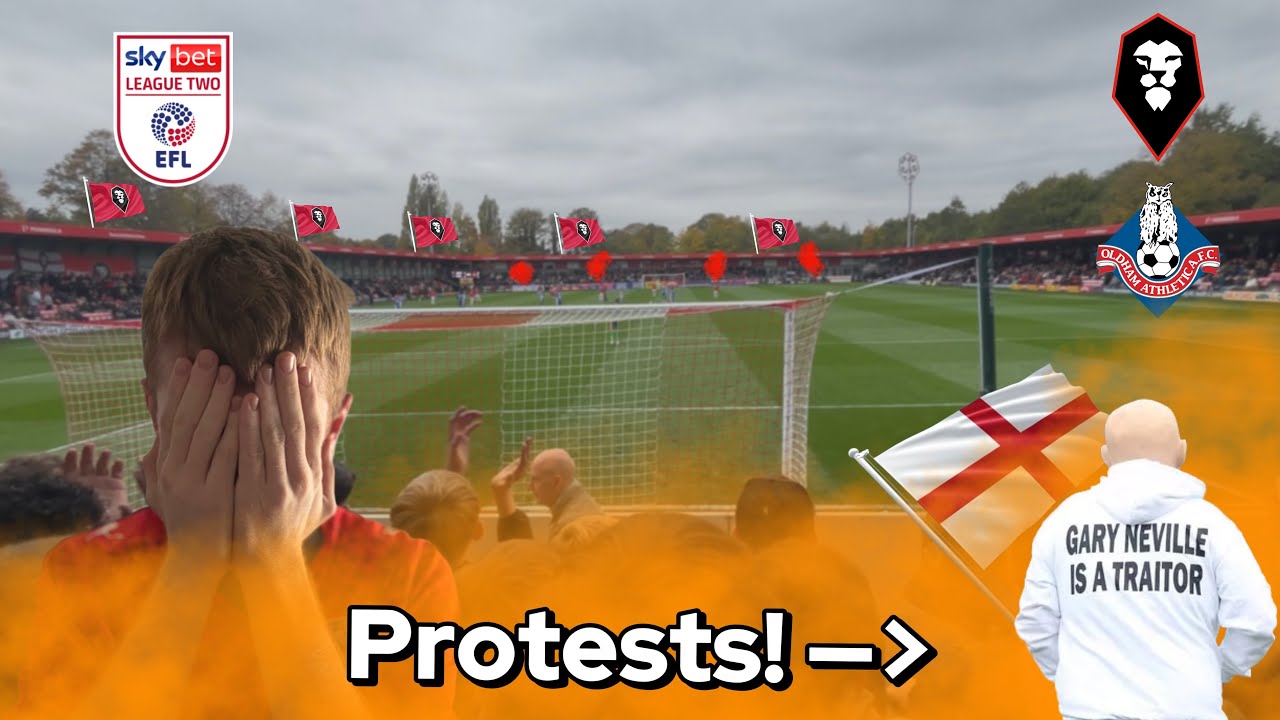 Salford City vs Oldham Athletic Match Day Vlog! 