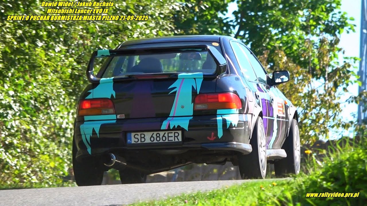 Daniel Sarkowicz/Damian Kurzawa -Subaru Impreza- SPRINT O PUCHAR BURMISTRZA MIASTA PILZNO 21-09-2025