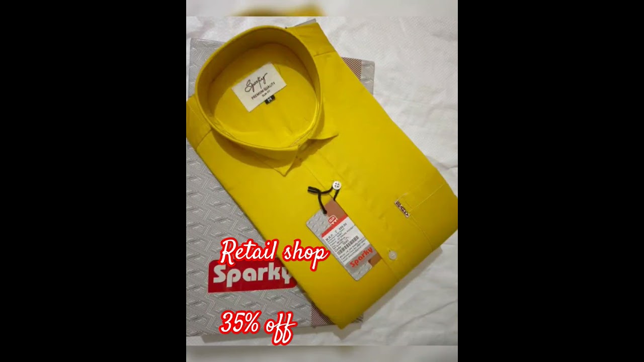 #sparky #shirtvideo #branded #mensfashion #shirt #menstyle #retailshopping 35%off