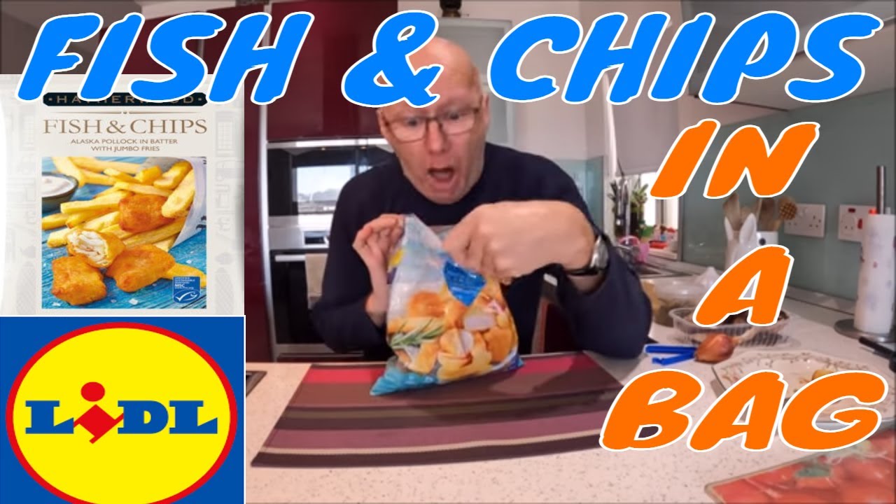 Fish And Chips In A Bag !! Lidl ocean Sea