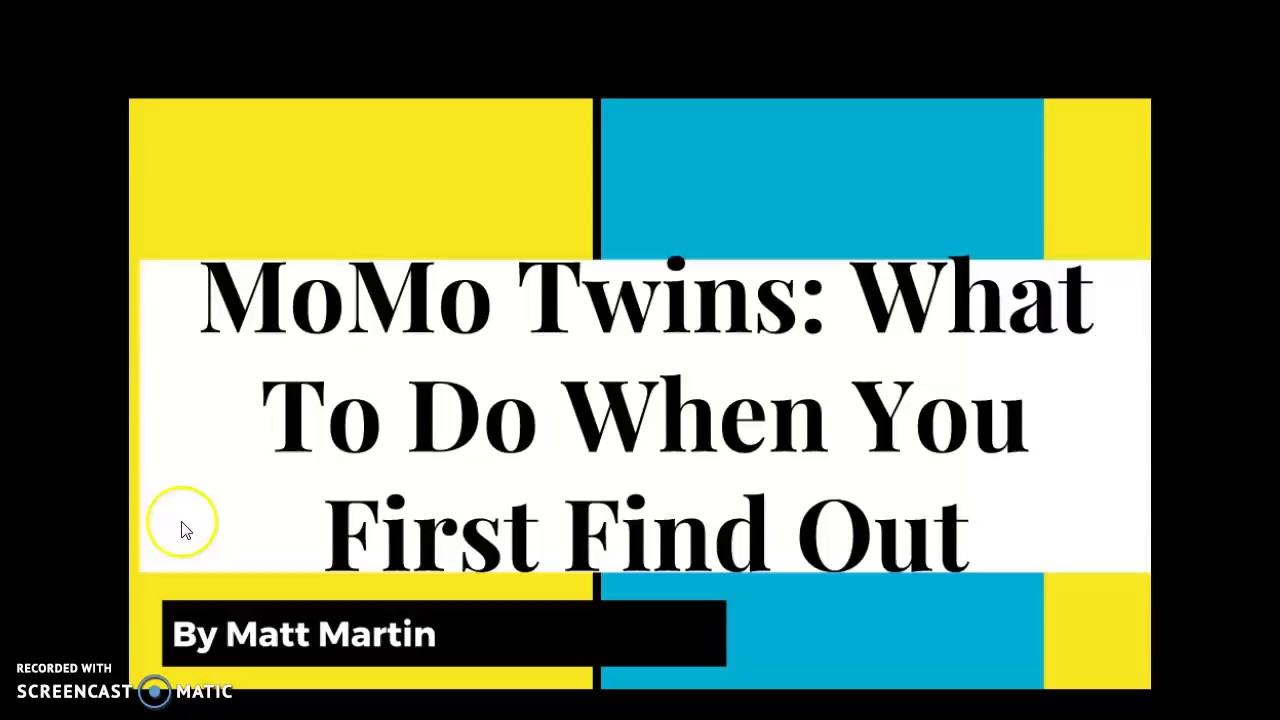 MoMo Twins: My Advice For When You First Find Out