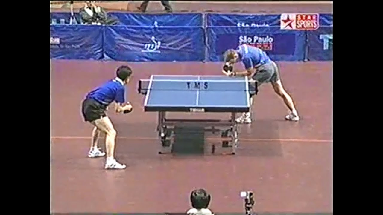 Brazil Open 2002 Ryu Seung Min vs Werner Schlager