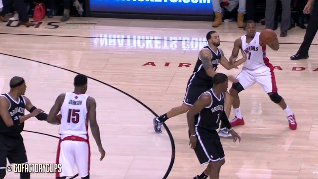 Deron Williams 24 vs Kyle Lowry 22 Full Duel Highlights 2014 Playoffs East R1G1 - Nets at Raptors