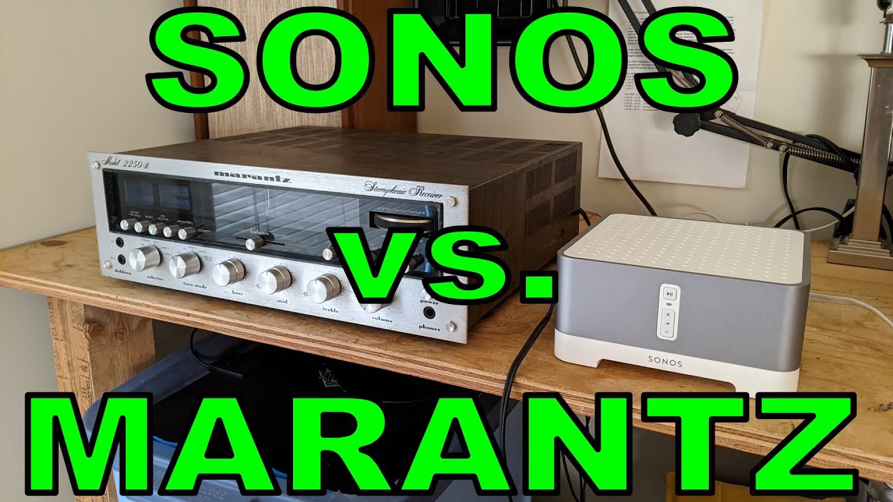 Винтажный MARANTZ против SONOS Connect:Amp — что звучит лучше?