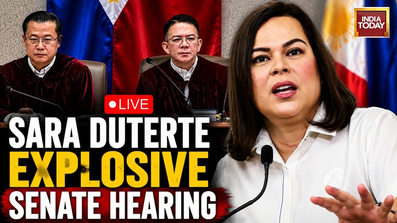 Sara Dutere Hearing LIVE | Senate Becomes Impeachment Court for Sara's Trial | Philippines News LIVE