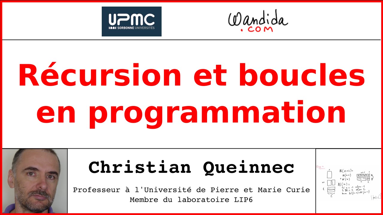 R&eacute;cursion et boucles en programmation | Christian Queinnec