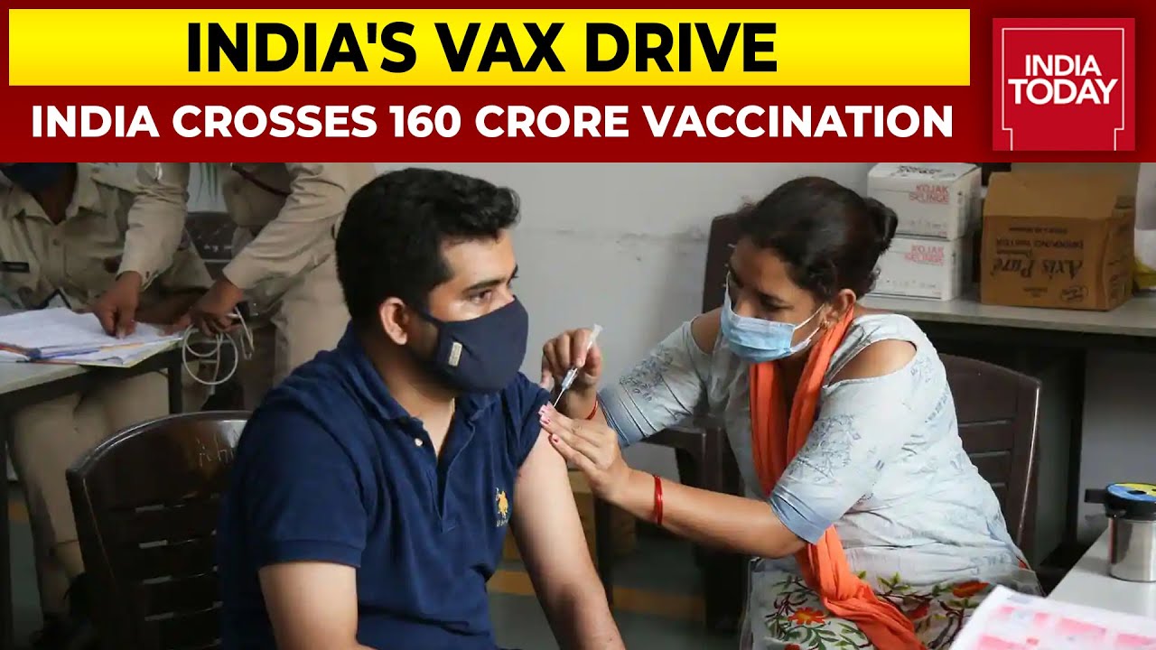 India's Vaccination Drive: 160 Crore Vaccine Doses Administered