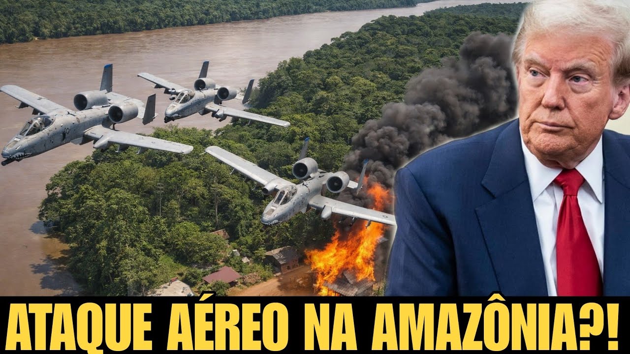 ATAQU3 DOS EUA NA AMAZÔNIA? LABORATÓRIOS E CONTROLE DE TERRITÓRIOS POR CARTEL TERRORIST4 