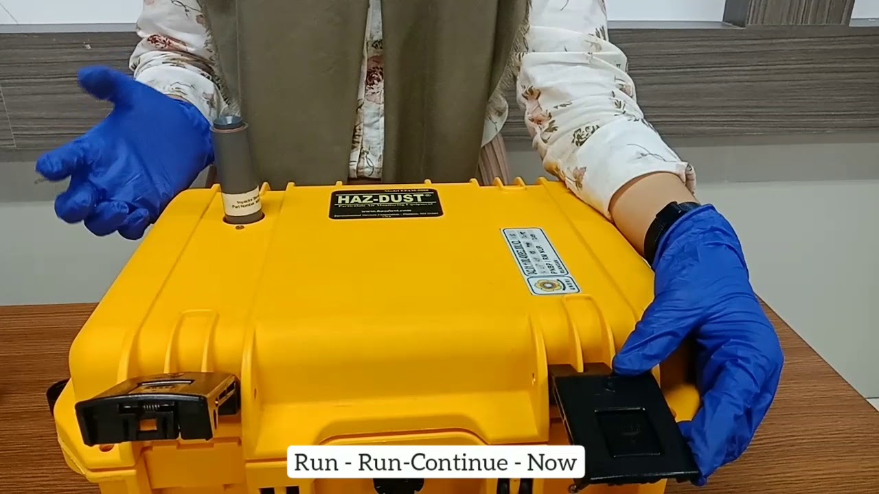 Cara Penggunaan Haz-Dust EPAM 5000