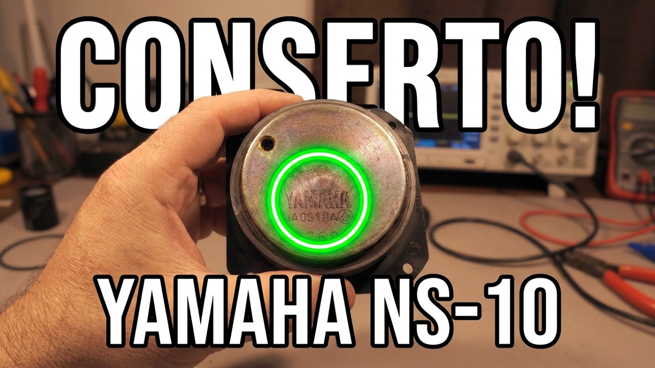 TWEETER JA058A YAMAHA NS-10 STUDIO MONITOR CAIXA ACÚSTICA CONSERTO DO!!