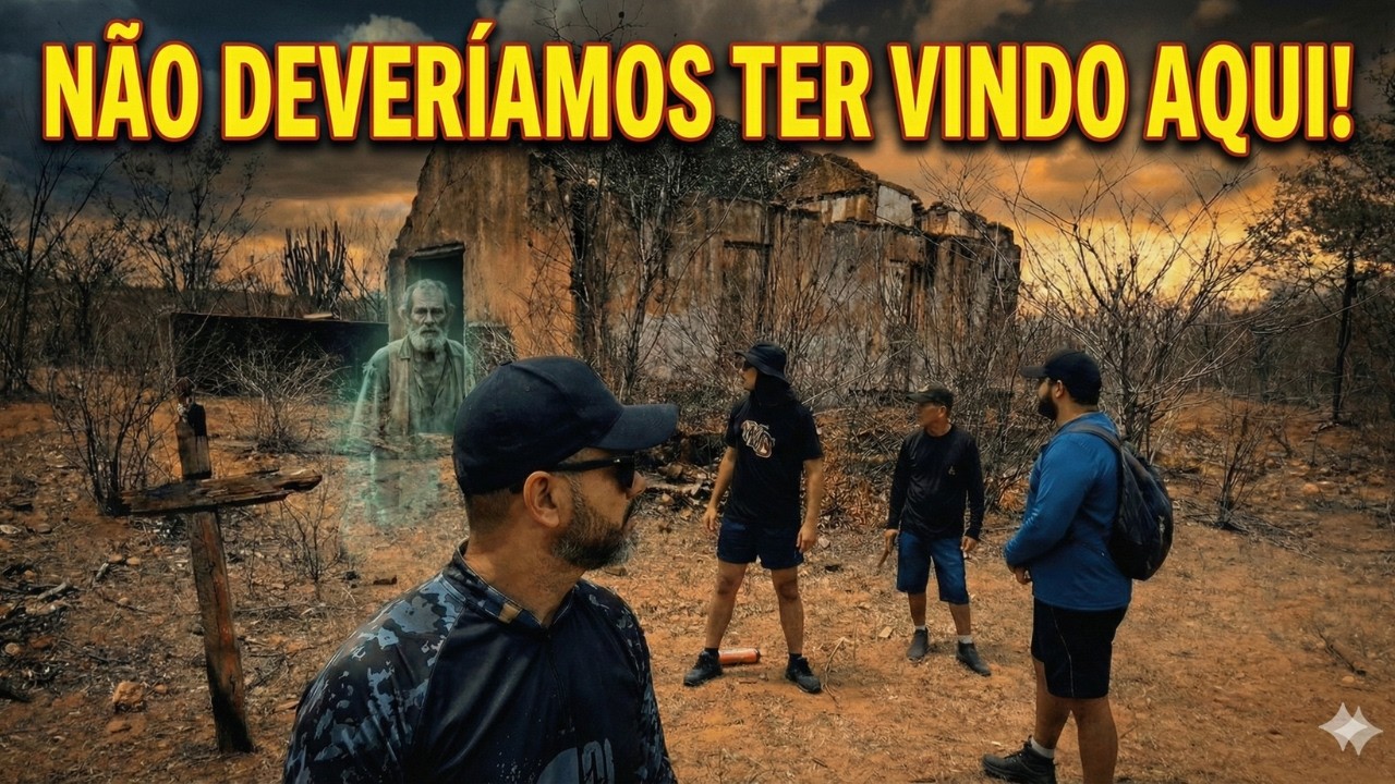 FOMOS ATACADOS! A entidade da casa em ruínas (Sertão Assombrado)