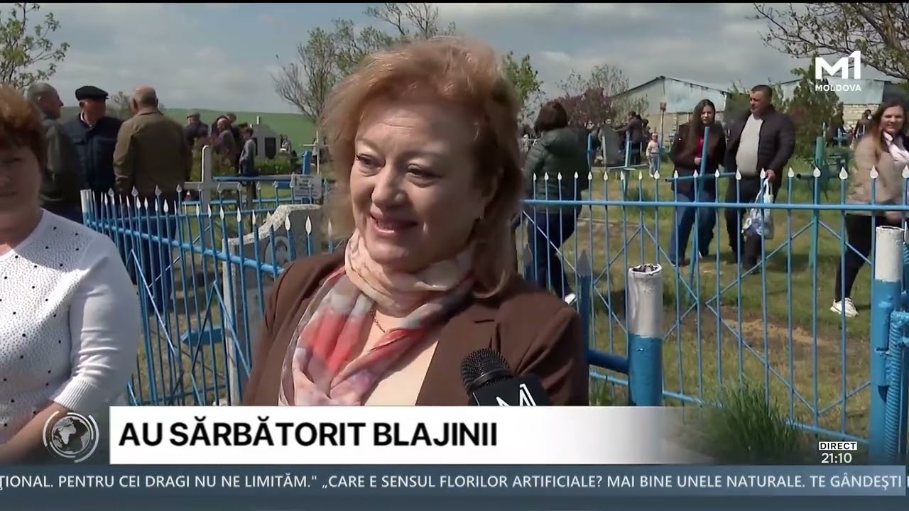 Sătenii din Surchiceni, raionul Căuşeni, au marcat astăzi Paștele Blajinilor