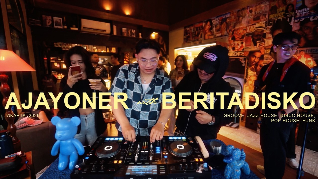 IndoGroove, Disco and Soulful House Mix at The Tables | AJAYONER with BERITA DISKO