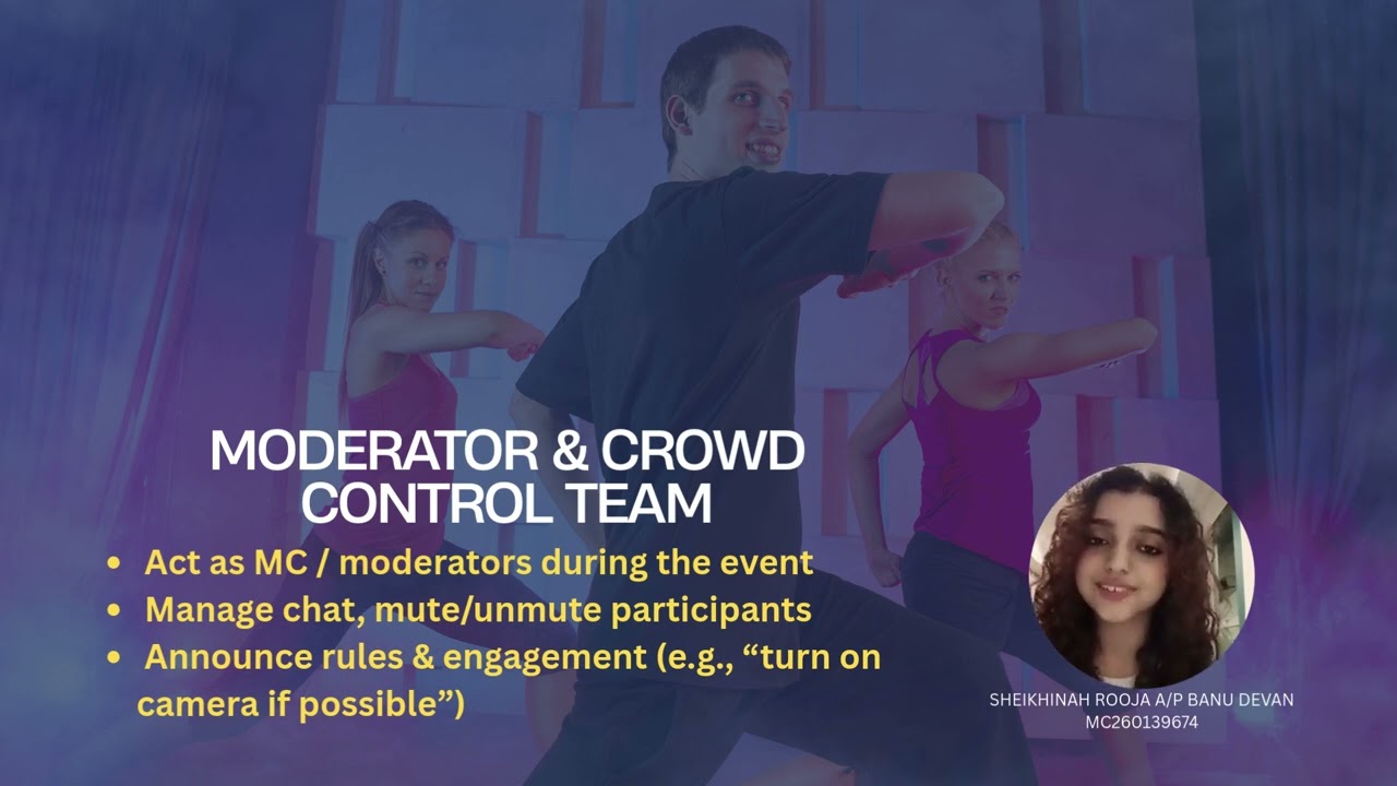Public Online Zumba Session Presentation