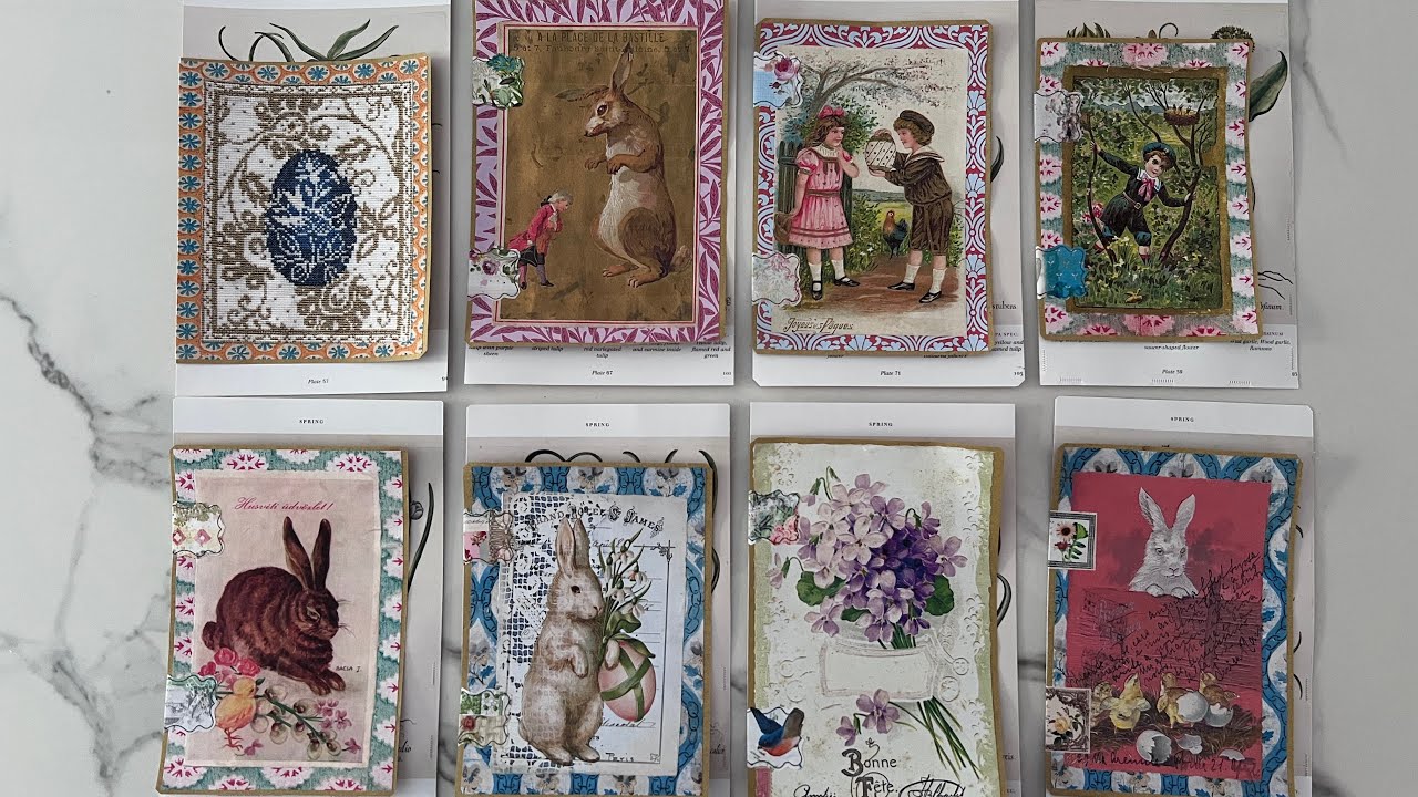#roxysweeklychallenge2026 MASS MAKING |WK 10| large hinged journal cards Easter